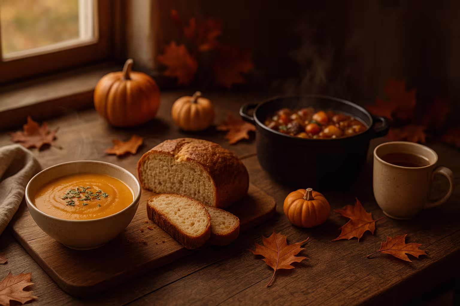 Gluten-Free Soups, Stews, and Breads for Fall
