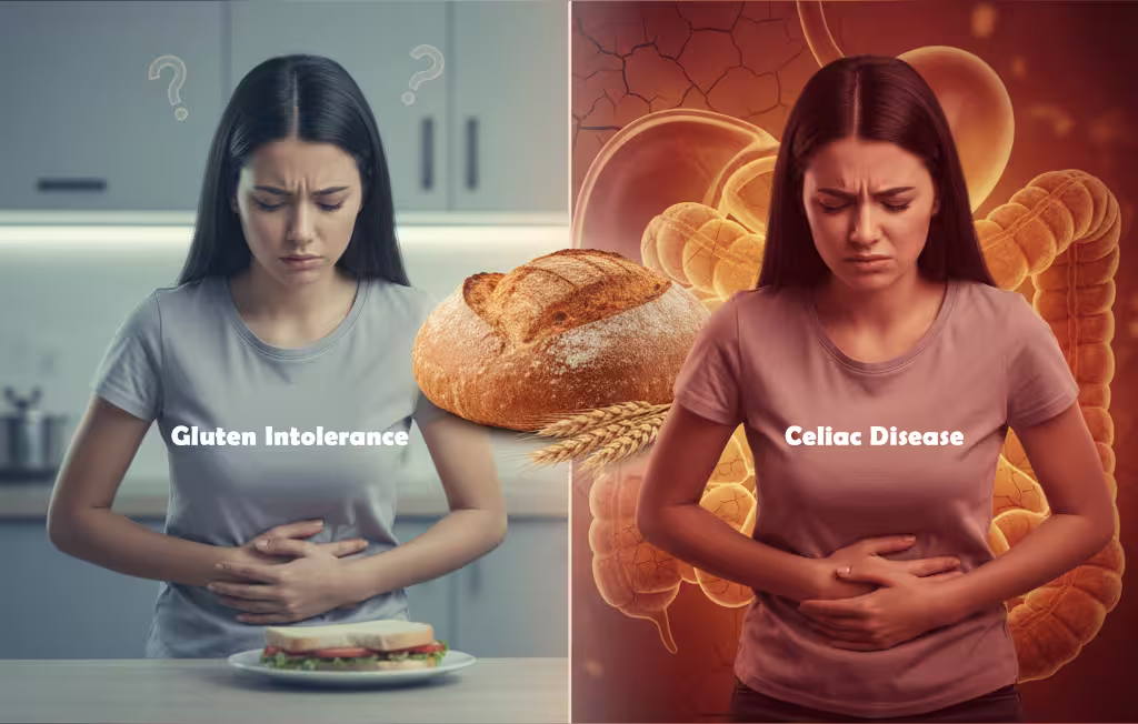 Gluten Intolerance vs. Celiac Disease