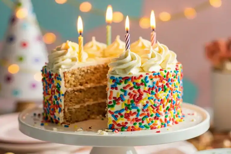 Gluten-Free Birthday Cake That Looks and Tastes Like the Real Thing