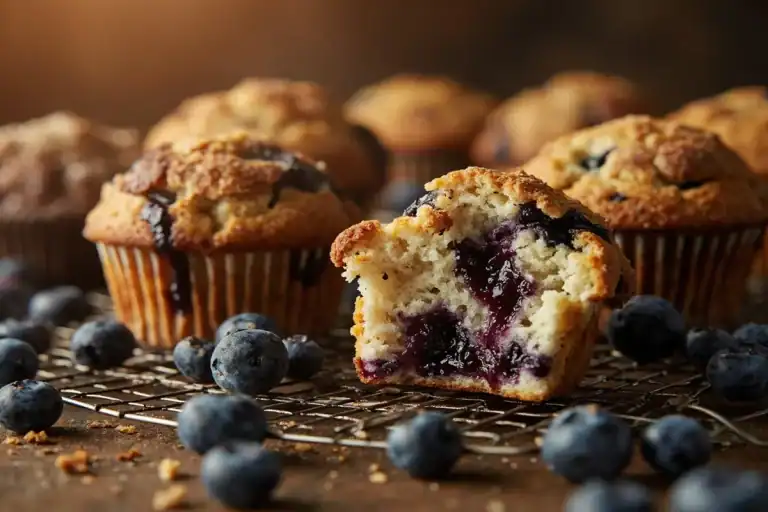 Bakery-Style Gluten-Free Blueberry Muffins at Home