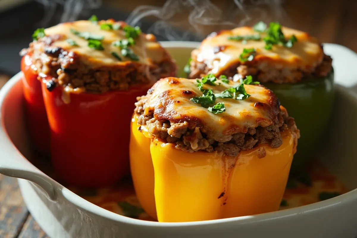 Gluten-Free Stuffed Peppers — A Complete Meal in One