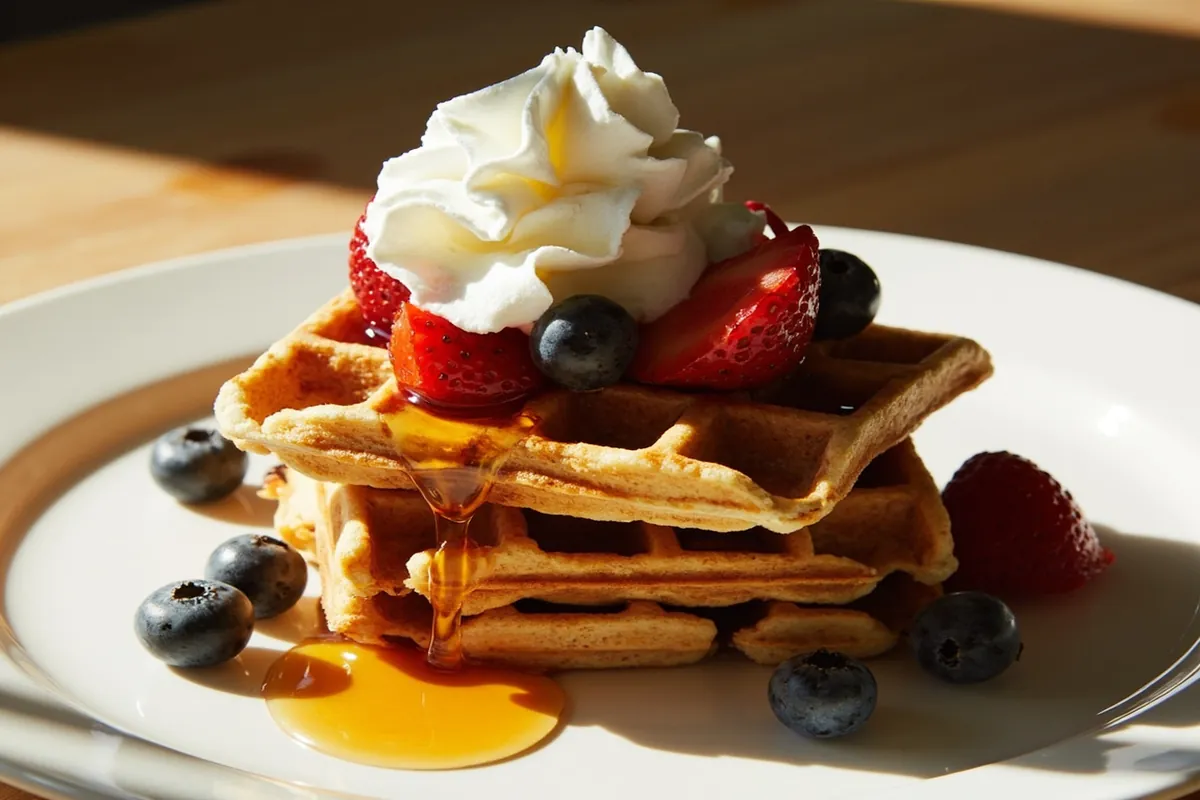 Crispy Gluten-Free Waffles That Stay Crispy (Even After Cooling)