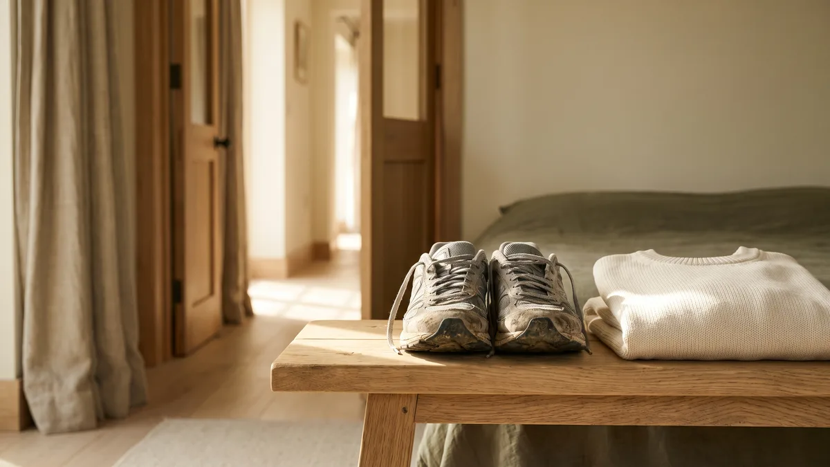 A calm morning scene representing weight changes after starting a gluten-free diet